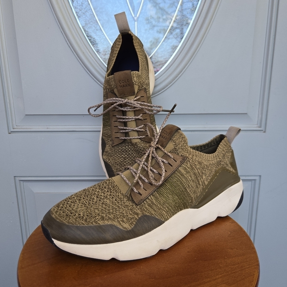 Cole Haan Zerogrand All-Day Trainers Olive Green